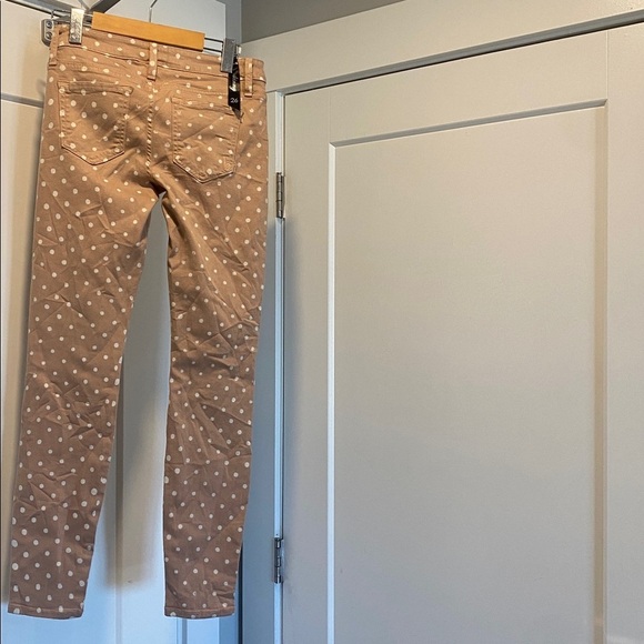 BEBE NWT  mini dot icon SKINNY jeans - Picture 5 of 5